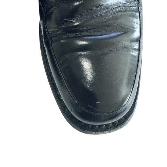 Dolce & Gabbana men’s leather buckle loafers EUC